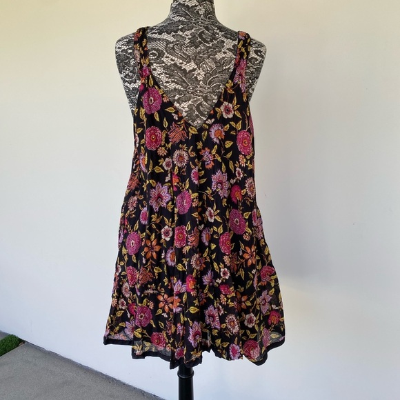 Free People Floral Sleeveless Dress size Medium - Picture 3 of 8